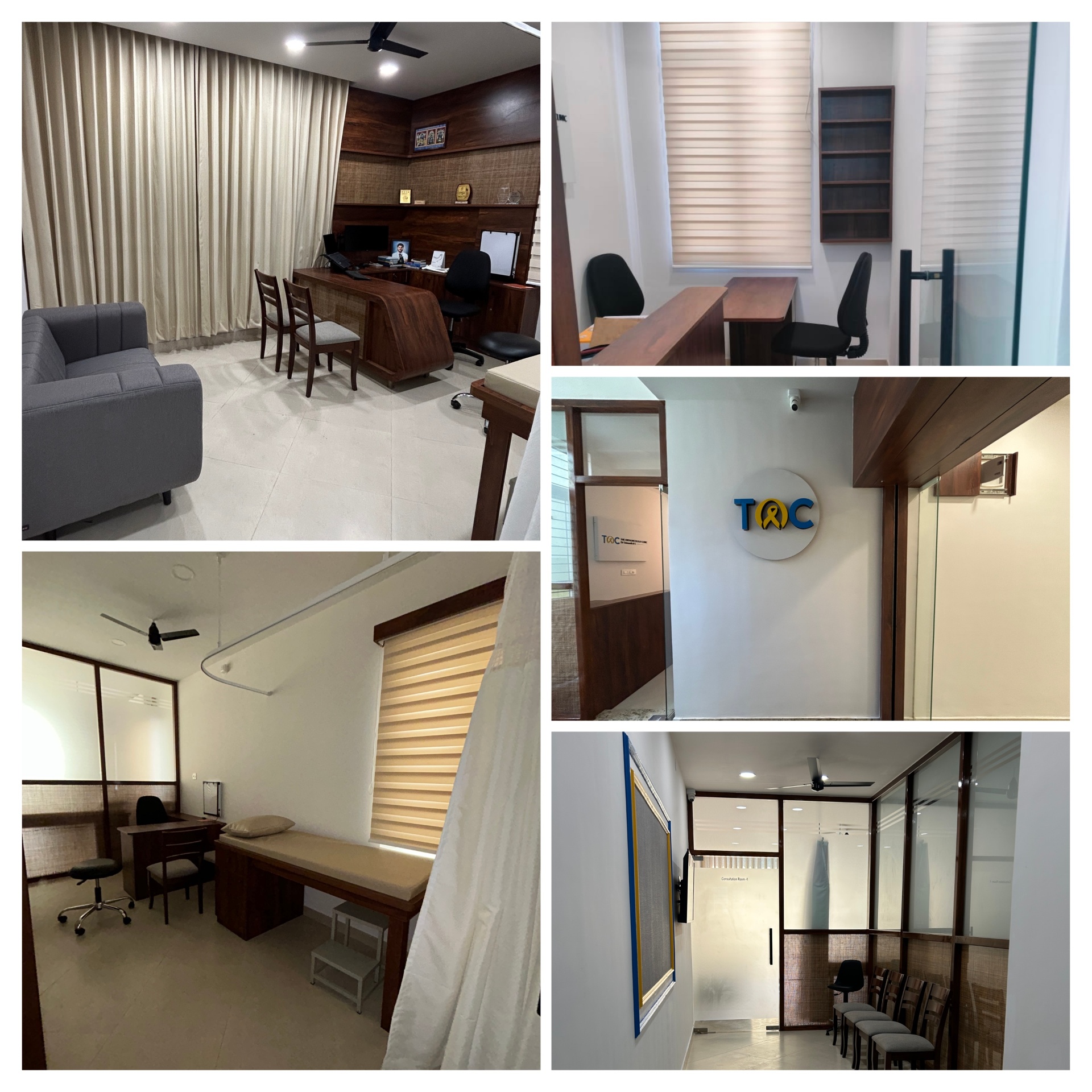 Inside The Orthoncology Clinic — consultation and examination rooms